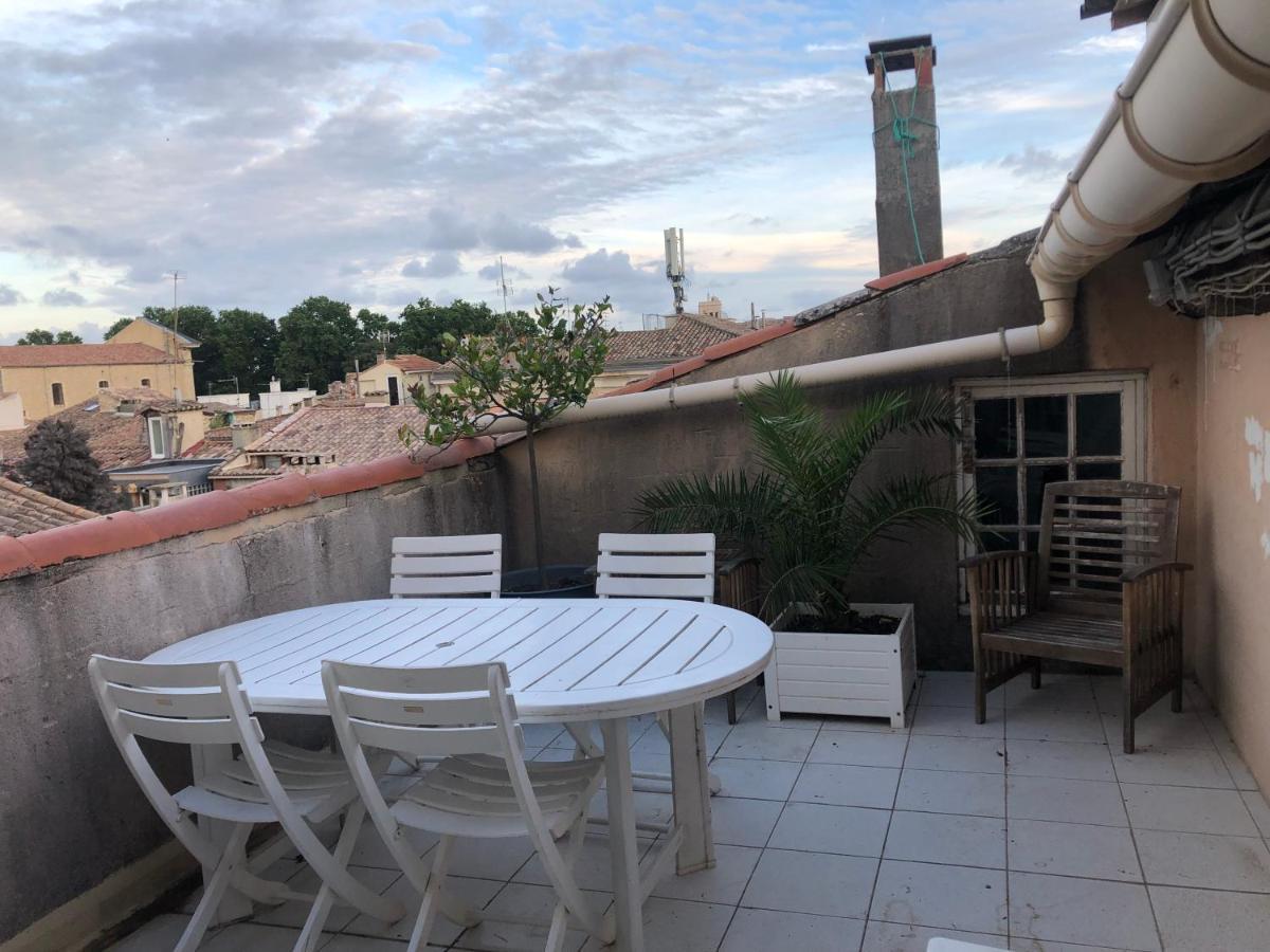 Terrasse Tropezienne Centre Nîmes Dış mekan fotoğraf